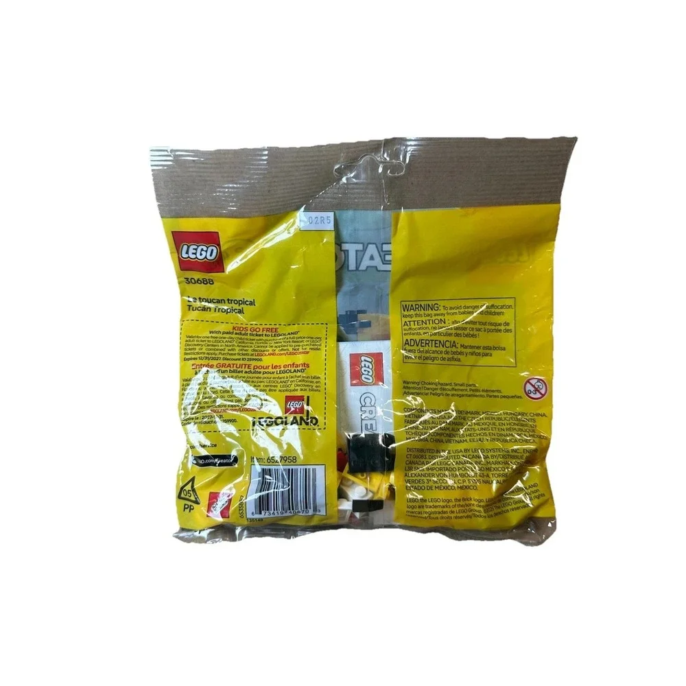 LEGO Creator Tropical Toucan Paper Bag 30688 (SEALED)